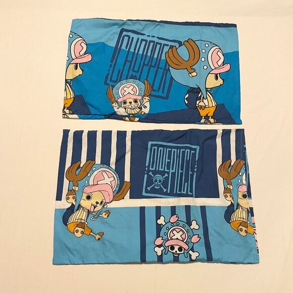 One Piece Tony Tony Chopper Lot of 2 Pillow Cases - Picture 1 of 16